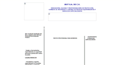 Desktop Screenshot of ibot.com.mx
